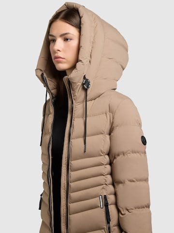 khujo Winter coat 'Lava' in Brown