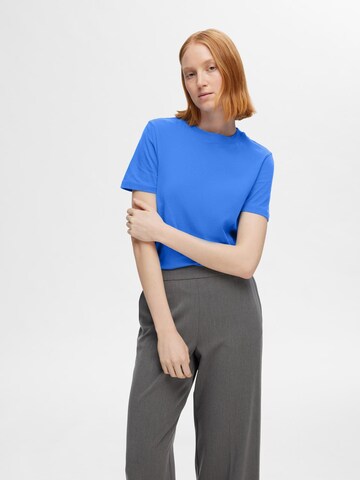 SELECTED Shirt 'SLFMYESSENTIAL' in Blue