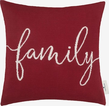 TOM TAILOR Pillow in Red: front