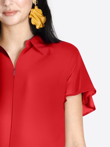 Camicia da donna 'Olive' di Jascha Stockholm in rosso