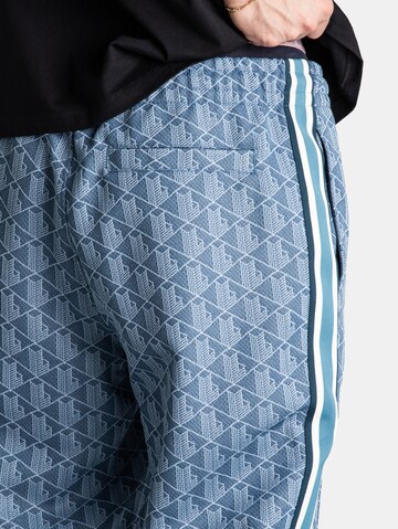 LACOSTE Regular Broek in Blauw