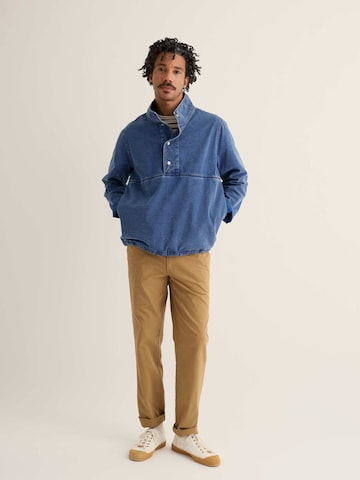 Veste mi-saison 'Boatman Row Smock' Seasalt Cornwall en bleu