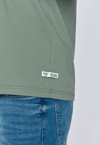 GREENBOMB Shirt 'Nature Keep' in Green