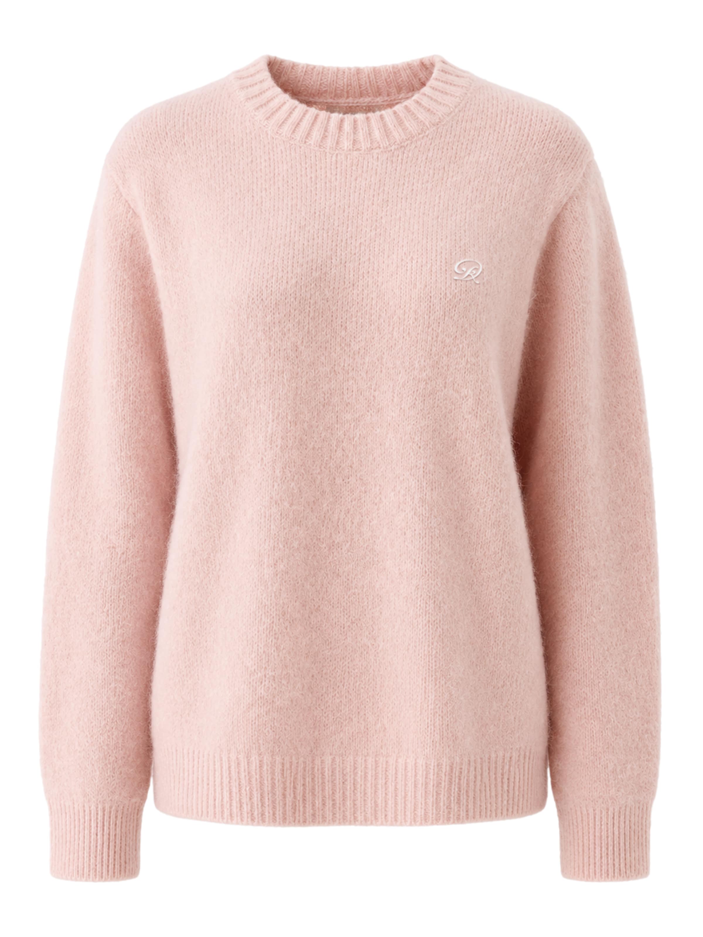 About You x Dani Klieber Sweater in Pink: front
