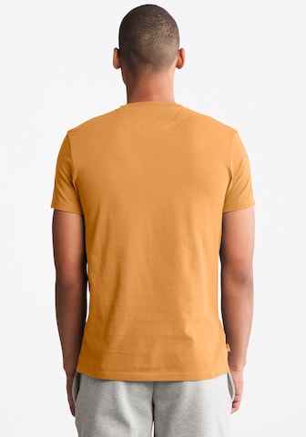 TIMBERLAND قميص بلون برتقالي