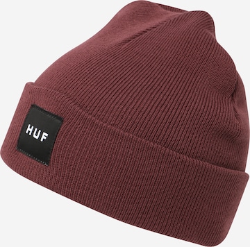 HUF Beanie in Red: front