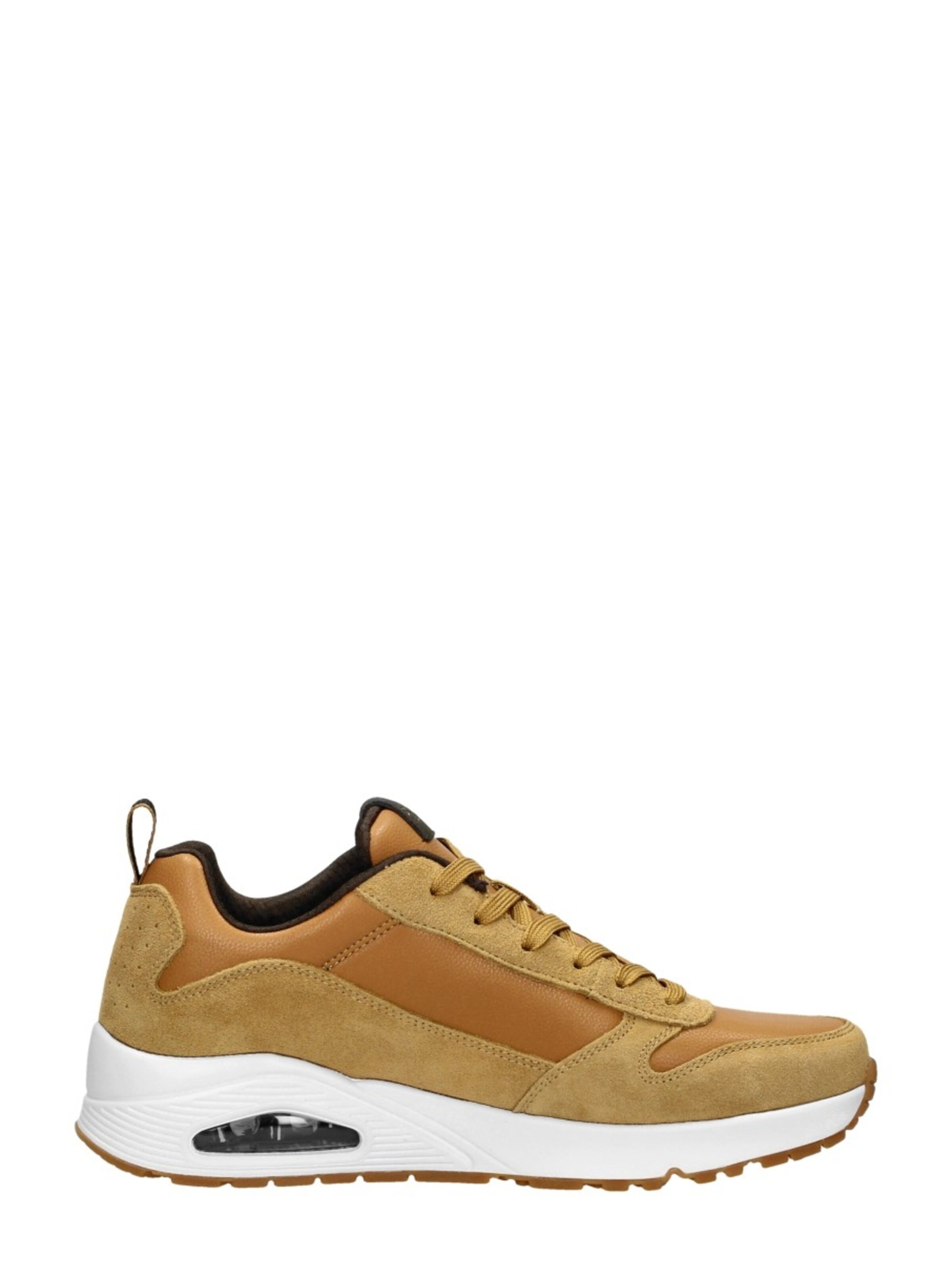 SKECHERS Sneakers laag 'Uno - Stacre' in Bruin