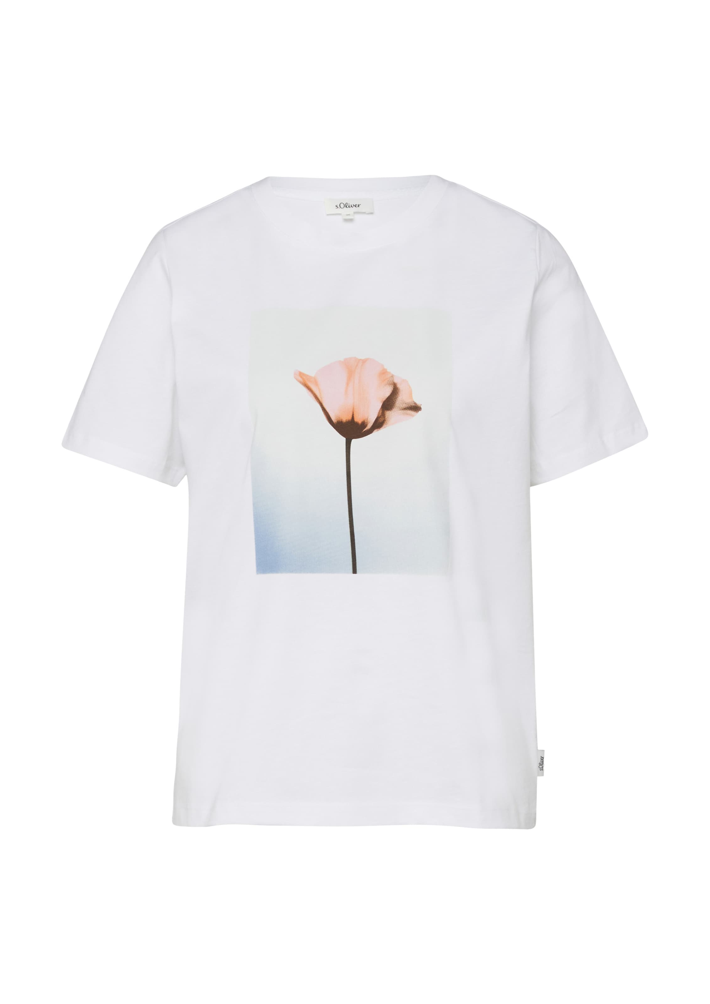 s.Oliver Shirt in White: front