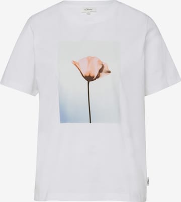 s.Oliver T-Shirt in Weiß: Vorderseite