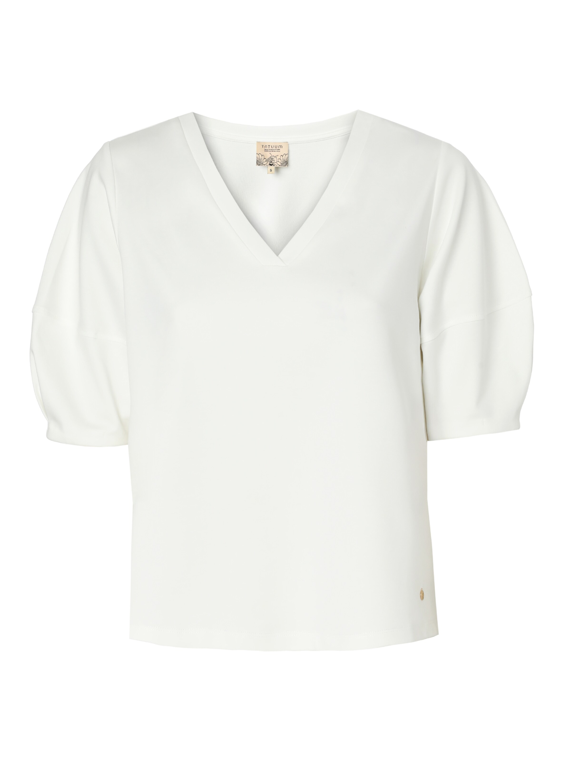 TATUUM Μπλούζα σε λευκό: μπροστά