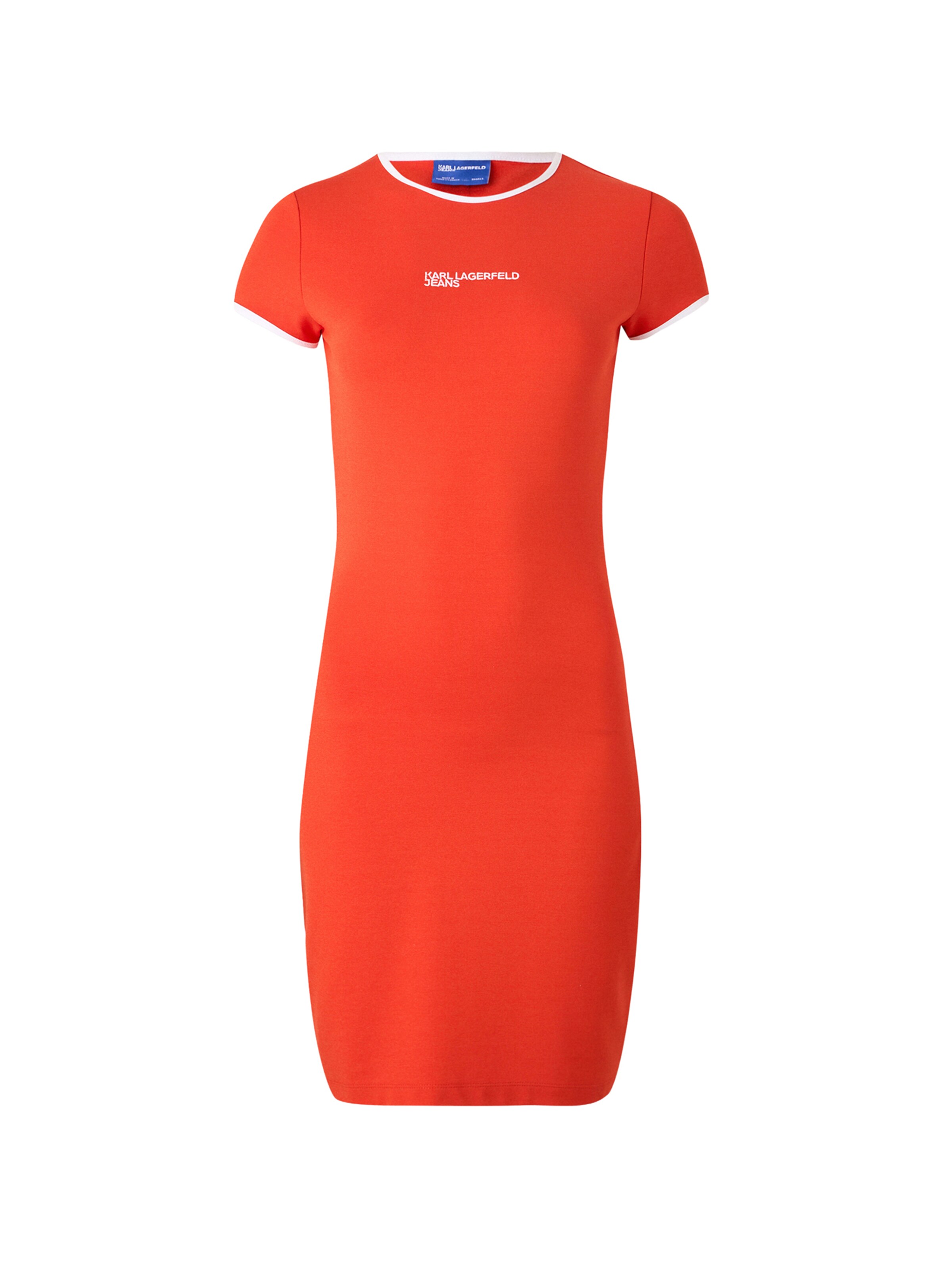 Abito di KARL LAGERFELD JEANS in arancione: frontale