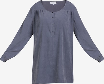 usha BLUE LABEL Blouse in Blauw: voorkant