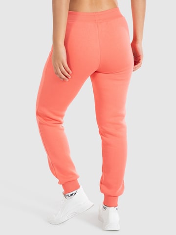 Effilé Pantalon 'Maren' Smilodox en orange