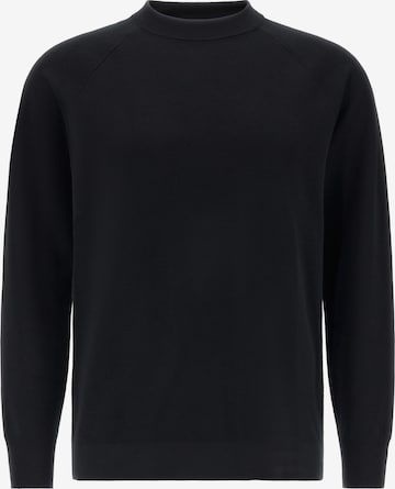 juoda Boggi Milano Megztinis 'B Tech': priekis