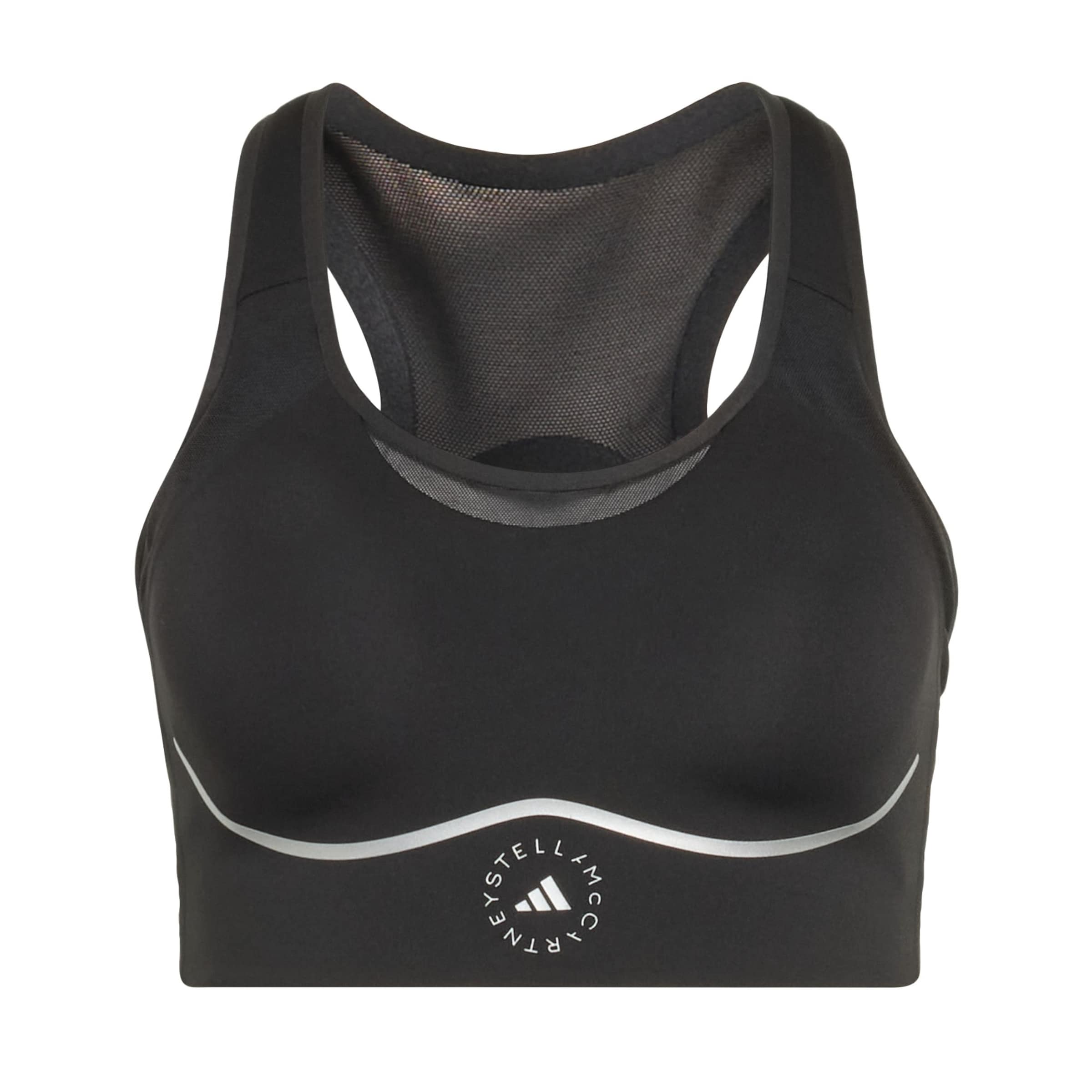 ADIDAS BY STELLA MCCARTNEY Bralette Sports bra in Black: front