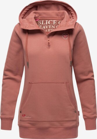 NAVAHOO Sweatshirt ' Zauberelfe ' in Roze: voorkant