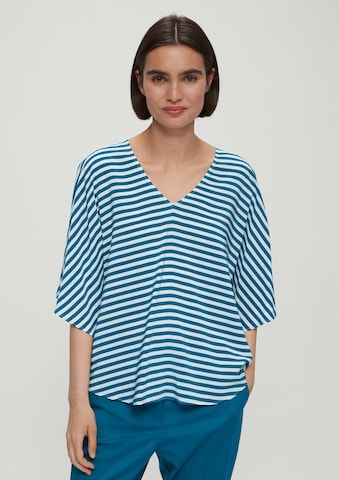 s.Oliver BLACK LABEL Blouse in Blauw: voorkant