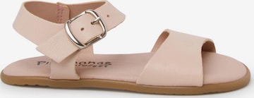 Pisamonas - Sandalias en beige: frente