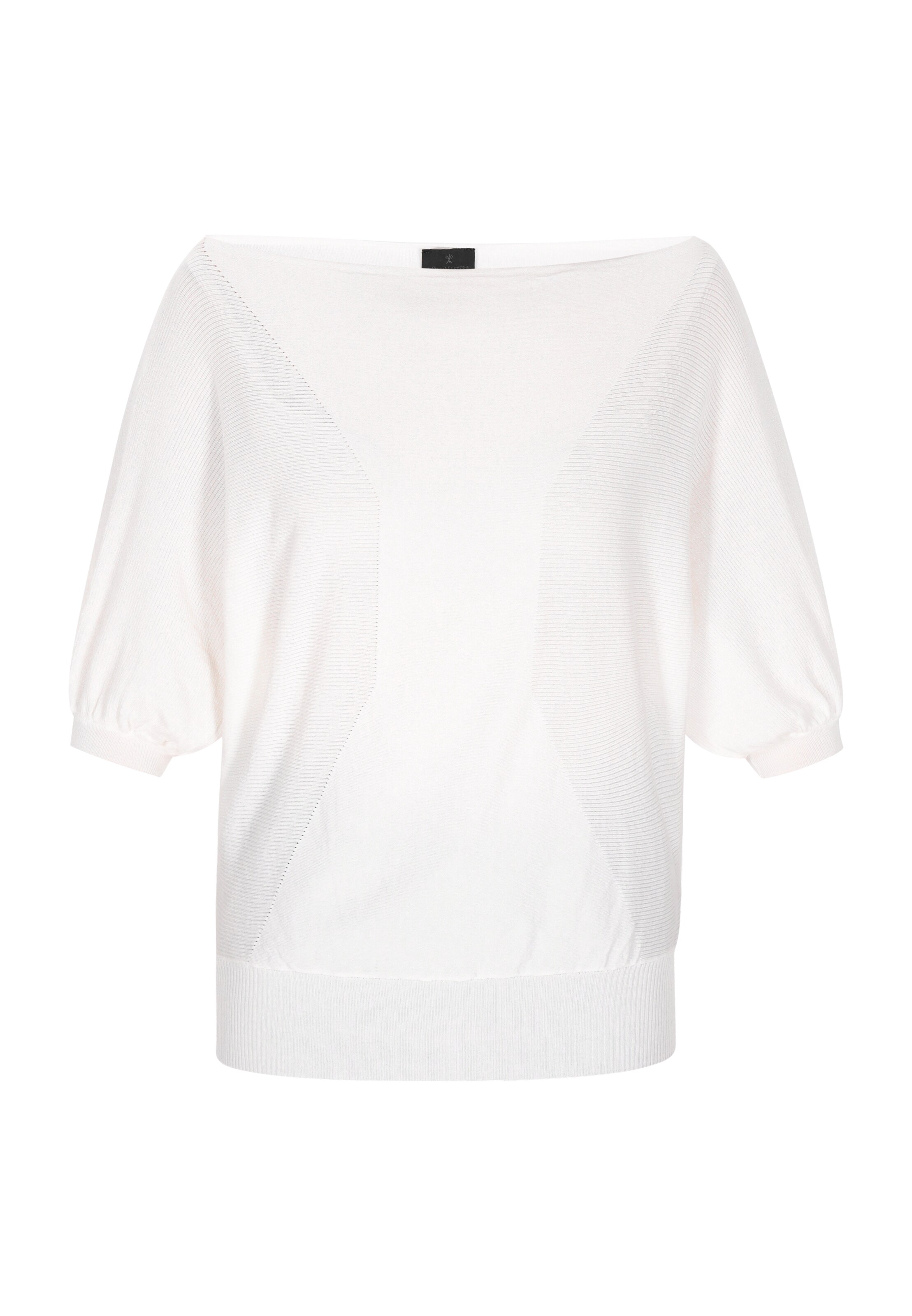 DreiMaster Klassik Sweater in White: front