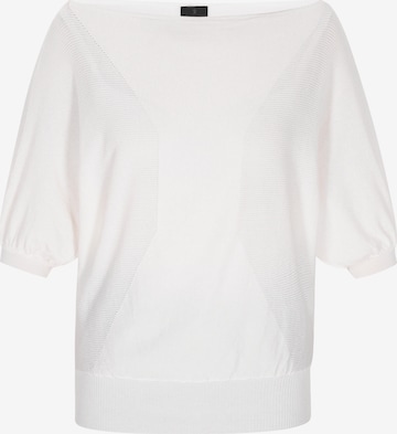 Pull-over DreiMaster Klassik en blanc : devant