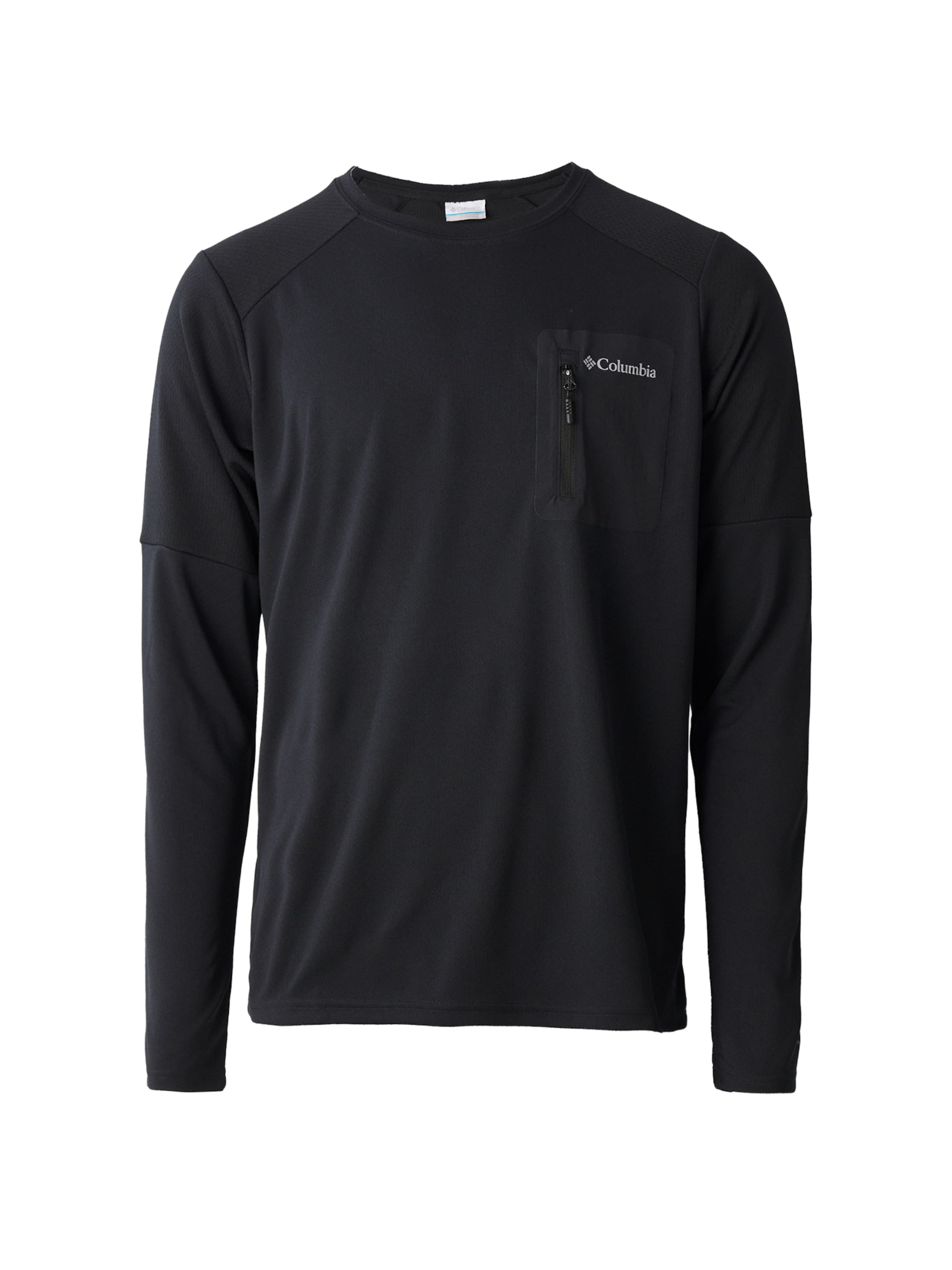juoda COLUMBIA Sportiniai marškinėliai: priekis