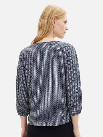 TOM TAILOR Blouse in Blauw