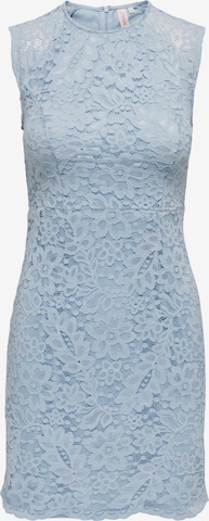 Robe 'ARZINA' ONLY en bleu : devant