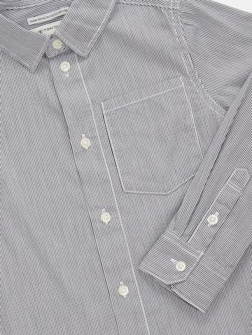 TOM TAILOR Regular Fit Hemd in Grau