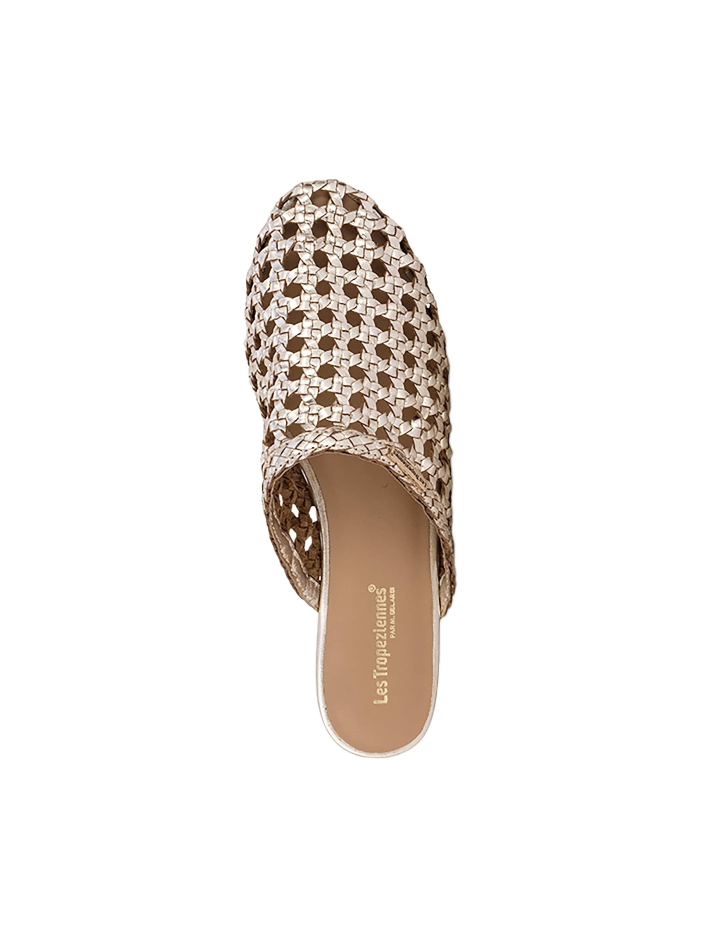 Les Tropéziennes Pantolette 'Cassiope' in Gold