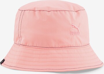 Chapeaux PUMA en rose : devant