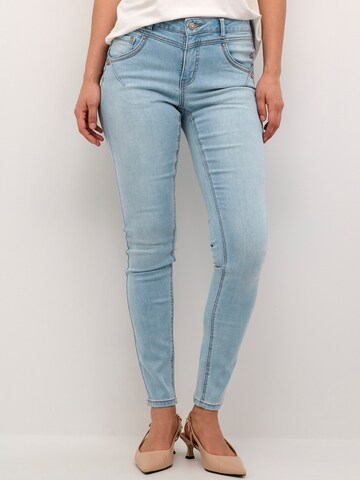 Cream Slimfit Jeans 'Amalie' i blå