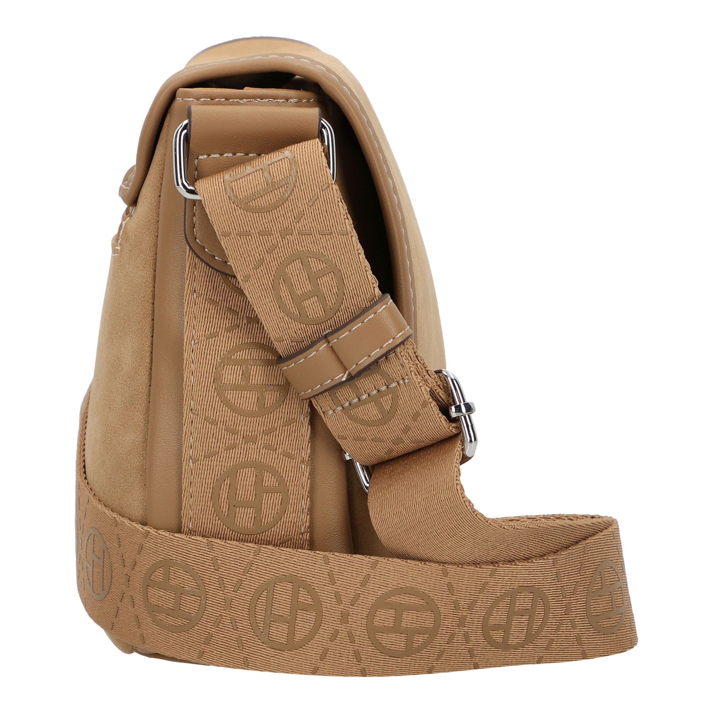 TOM TAILOR Handbag in Brown