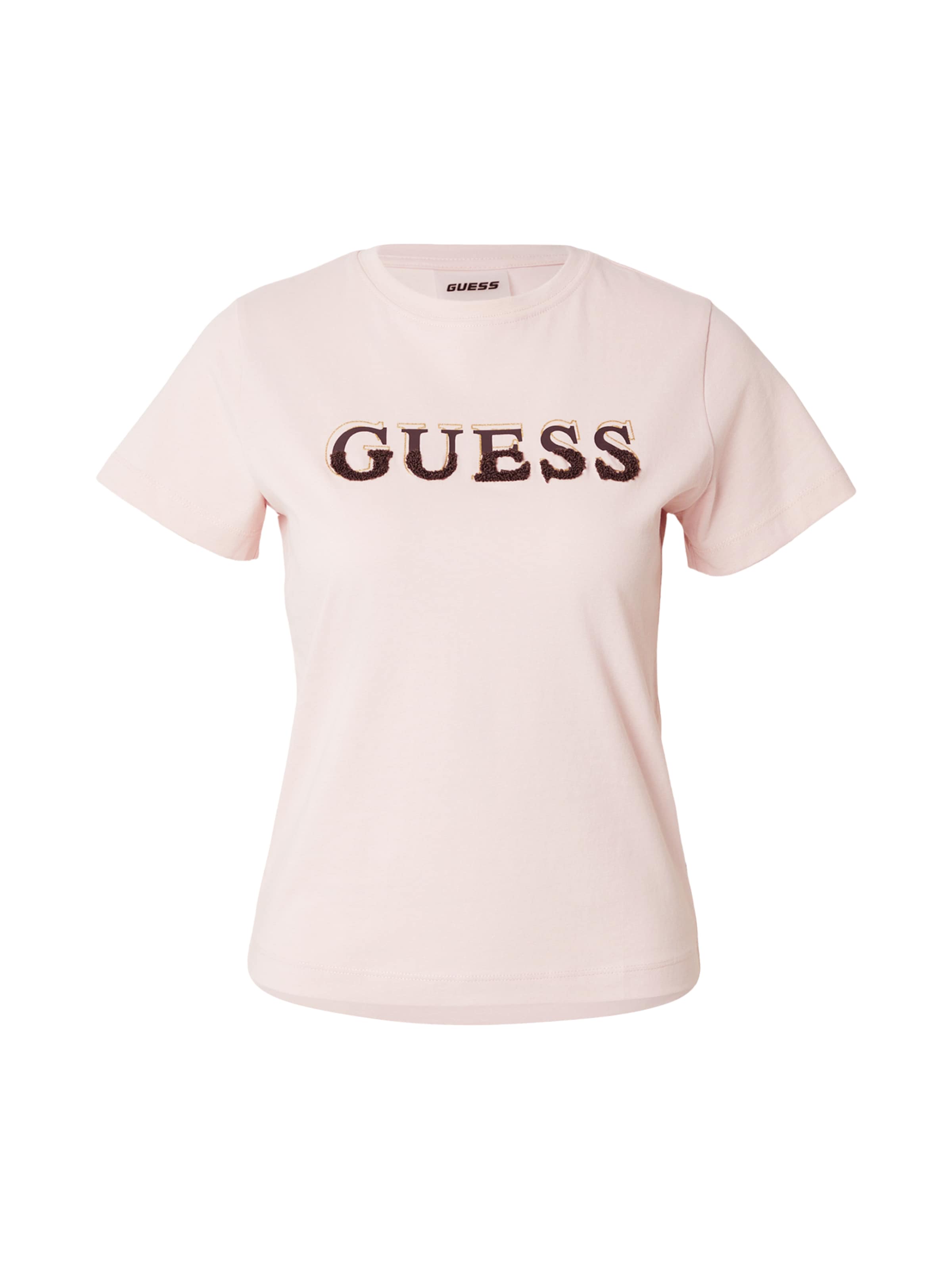 Tricou 'FAUSTA' de la GUESS pe roz: față