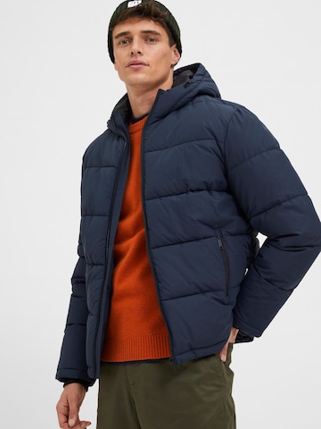 SELECTED HOMME Winter jacket 'Harry' in Blue