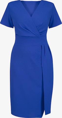 Karko Dress ' BARI ' in Blue: front