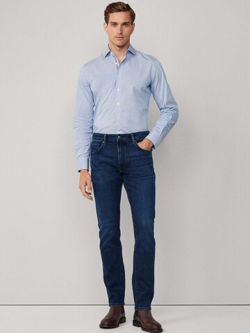 Coupe slim Chemise 'Bengal' Hackett London en bleu