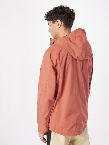 Giacca per outdoor 'CARLSON' di QUIKSILVER in rosso