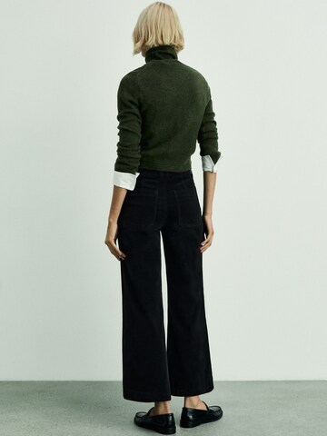 MANGO Boot cut Jeans 'CATHERIP' in Black