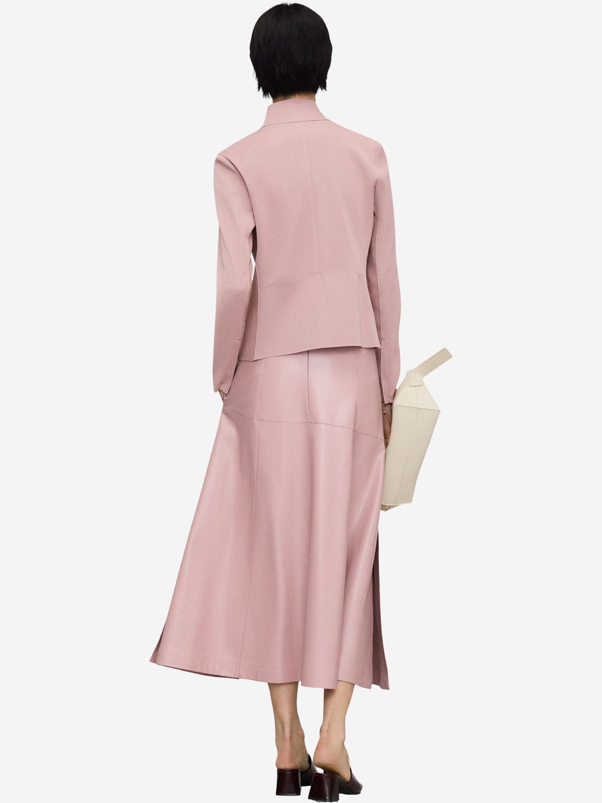 Adolfo Dominguez - Chaqueta de entretiempo en rosa