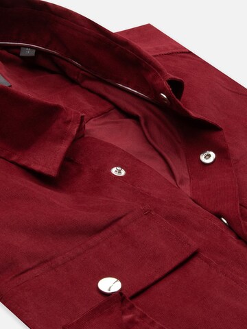 Regular fit Camicia di 7Camicie in rosso