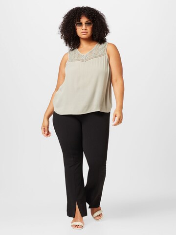 ABOUT YOU Curvy - Top 'Jasmin' em verde