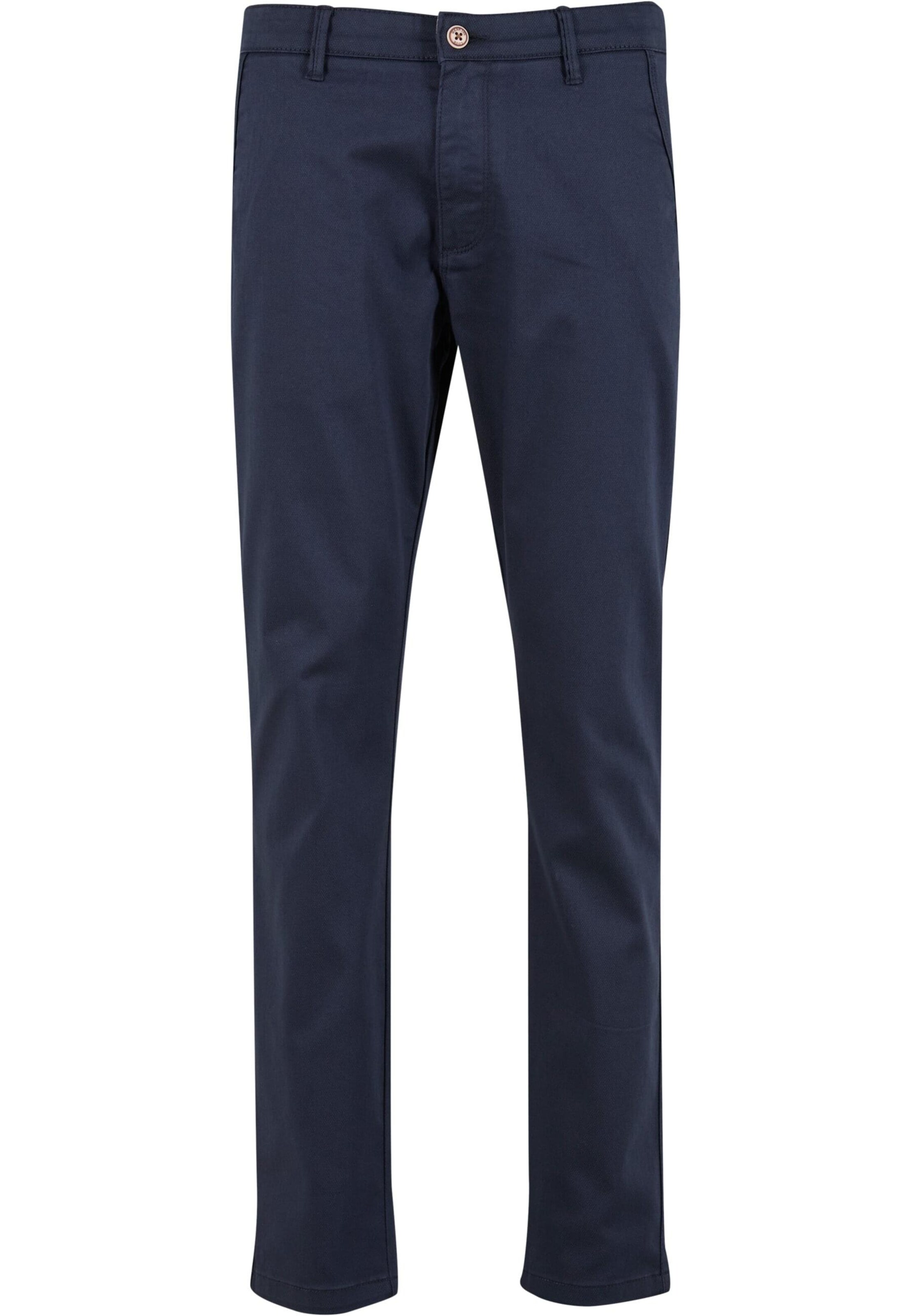 INDICODE JEANS Regular Chinohose 'Danino' in Blau: Vorderseite