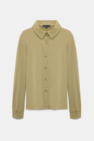 No Matter What Blouse in Green: front