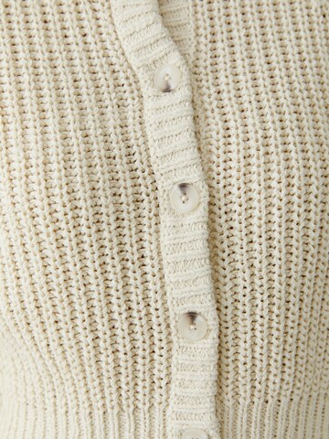 OUI Knit Cardigan in Beige