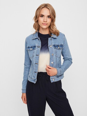 Veste mi-saison 'HOT SOYA' VERO MODA en bleu : devant