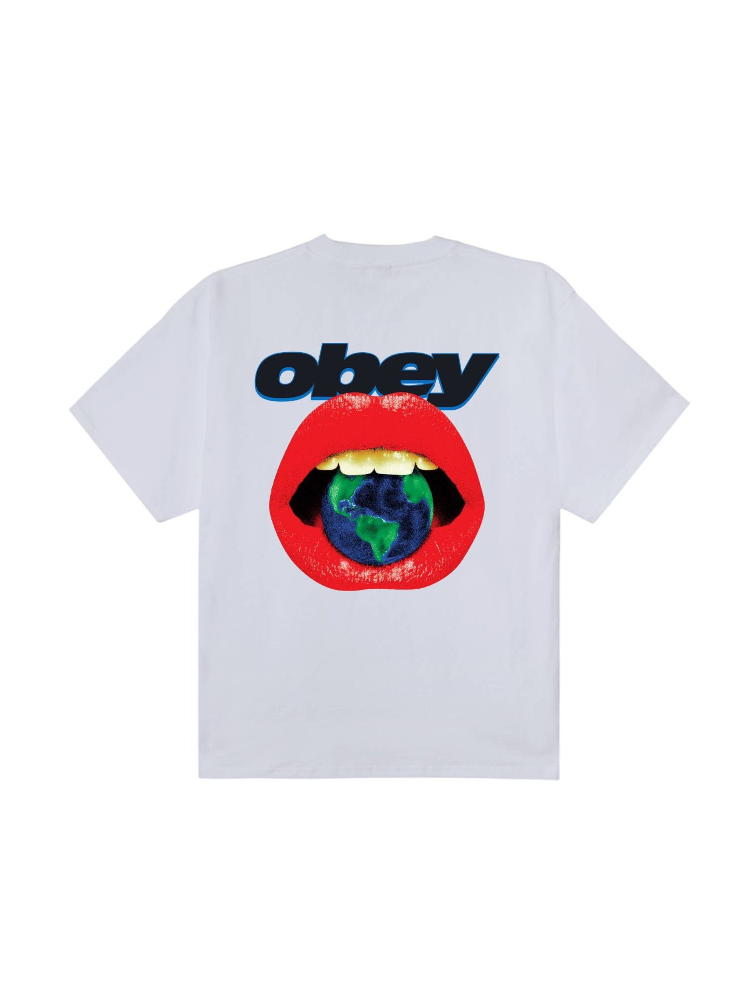Obey Shirt in Wit