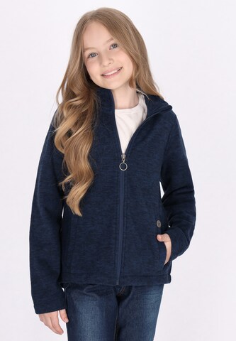 DreiMaster Maritim Fleecejacke in Blau: Vorderseite