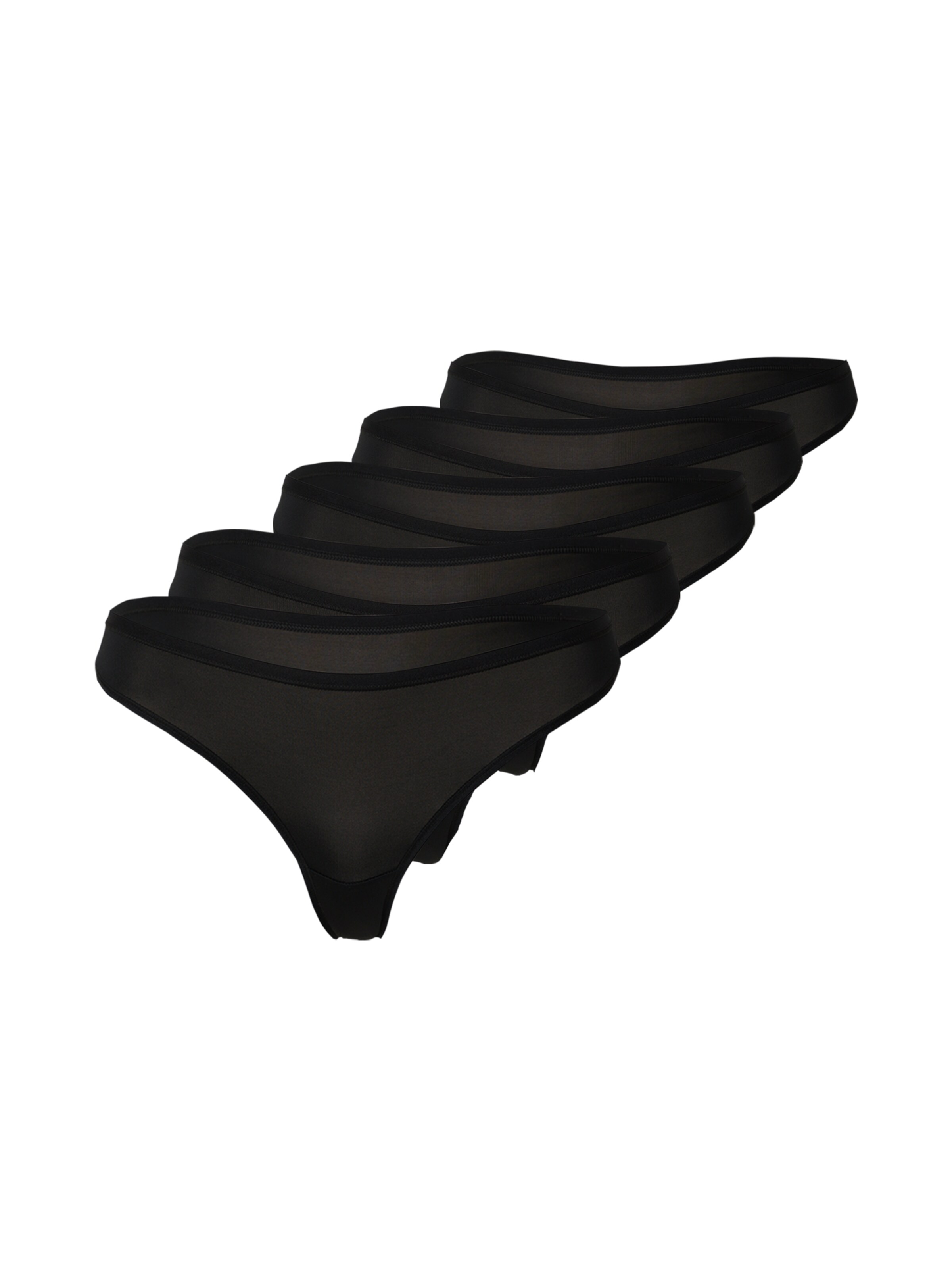 Marks & Spencer String in Schwarz: Vorderseite