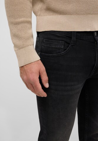 MUSTANG Slimfit Jeans 'Oregon' in Schwarz