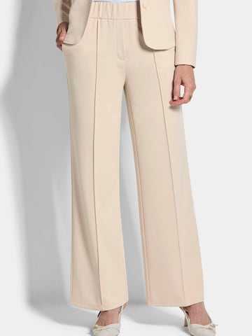 Goldner Loose fit Trousers in Grey: front